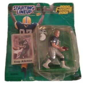 Troy Aikman 2000/2001 Kenner Starting Lineup  Dallas Cowboys